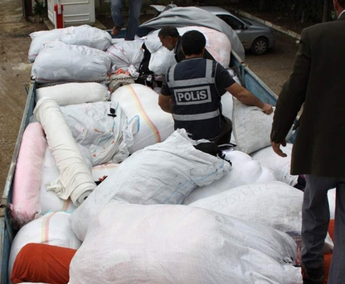 Gaziantep'te 61 Bin 250 Paket Kaçak Sigara Ele Geçirildi
