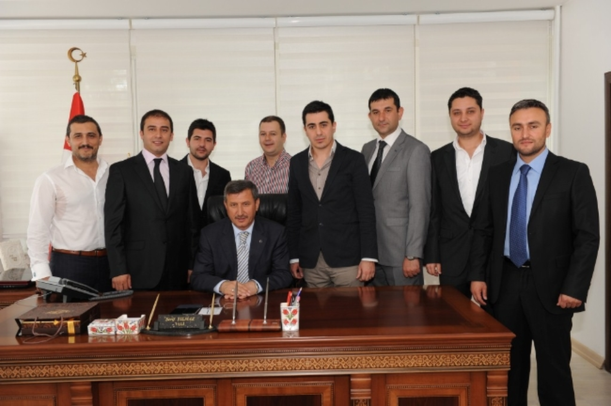 Genç Girişimcilerden Vali Yılmaz'a Ziyaret