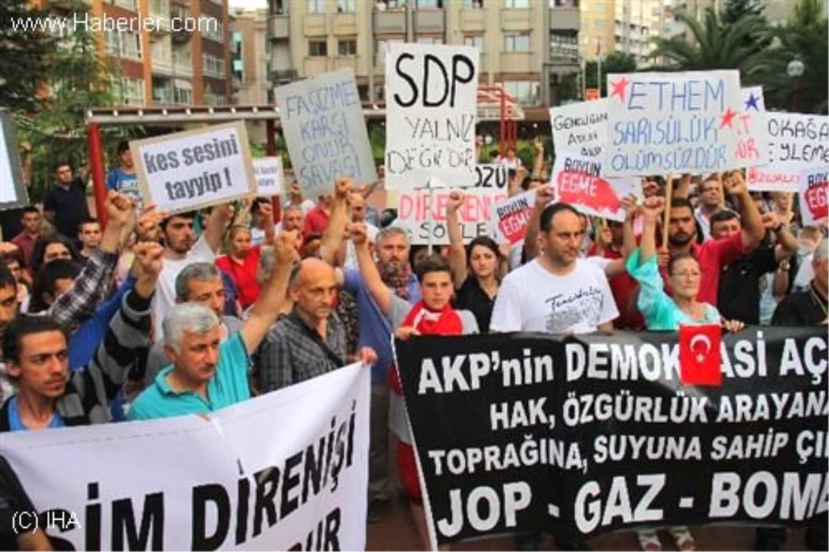 "Gezi Parkı" Eylemlerine Destek Yürüyüşü
