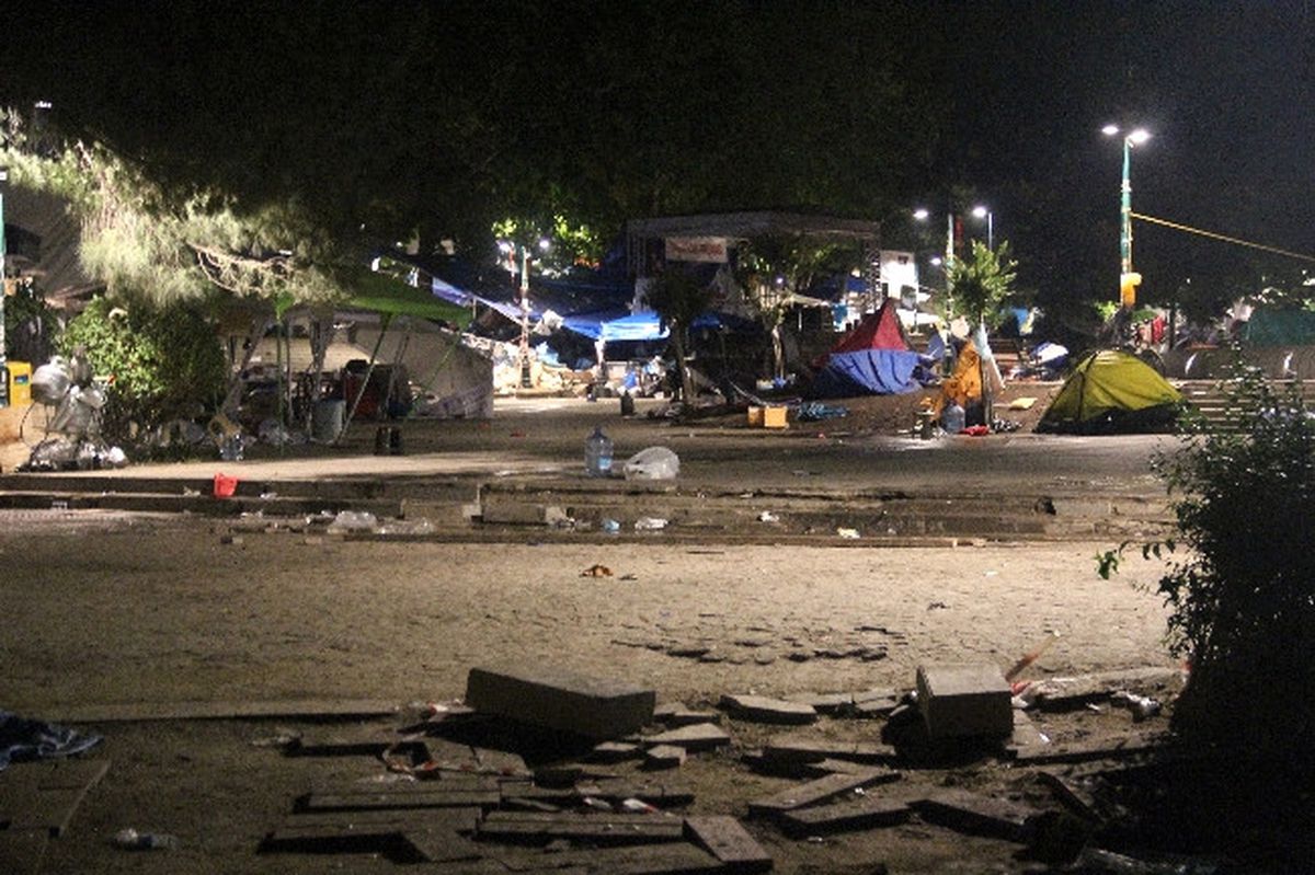 Gezi Parkı\'na Müdahale Başladı