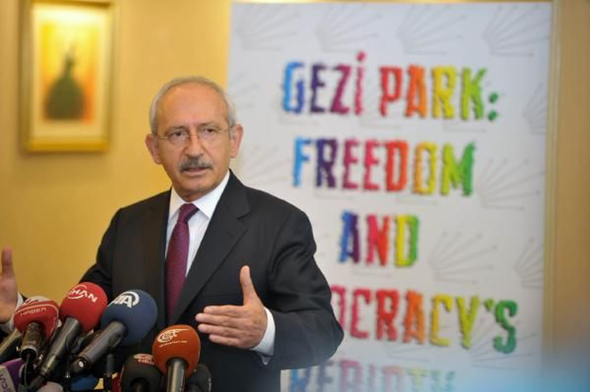 Kılıçdaroğlu\'ndan Yabancı Basına Gezi Parkı Açıklaması