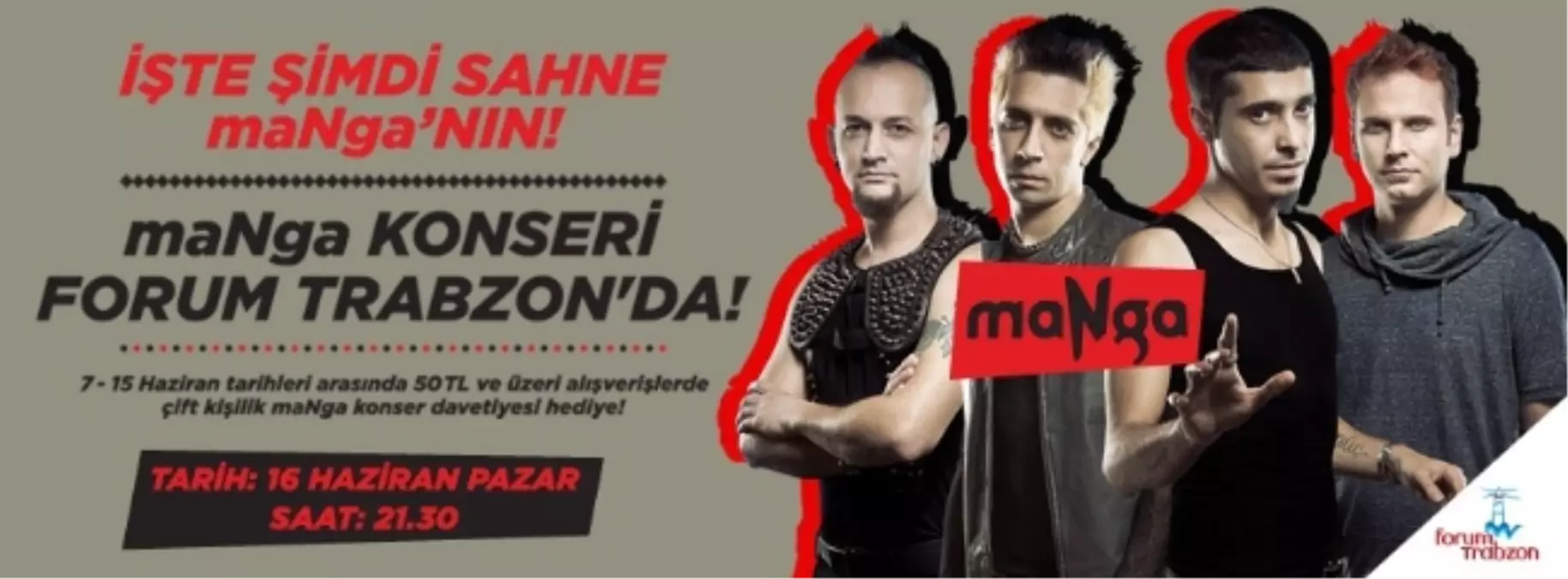 Manga Grubu Trabzon'da Sevenleriyle Buluşacak