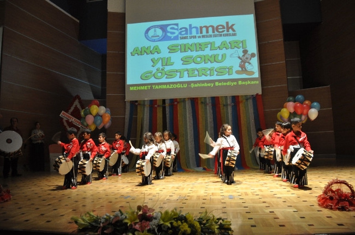 Şahinbey Belediyesi Ana Sınıfı Öğrencileri Yaptıkları Gösterilerle Büyüledi