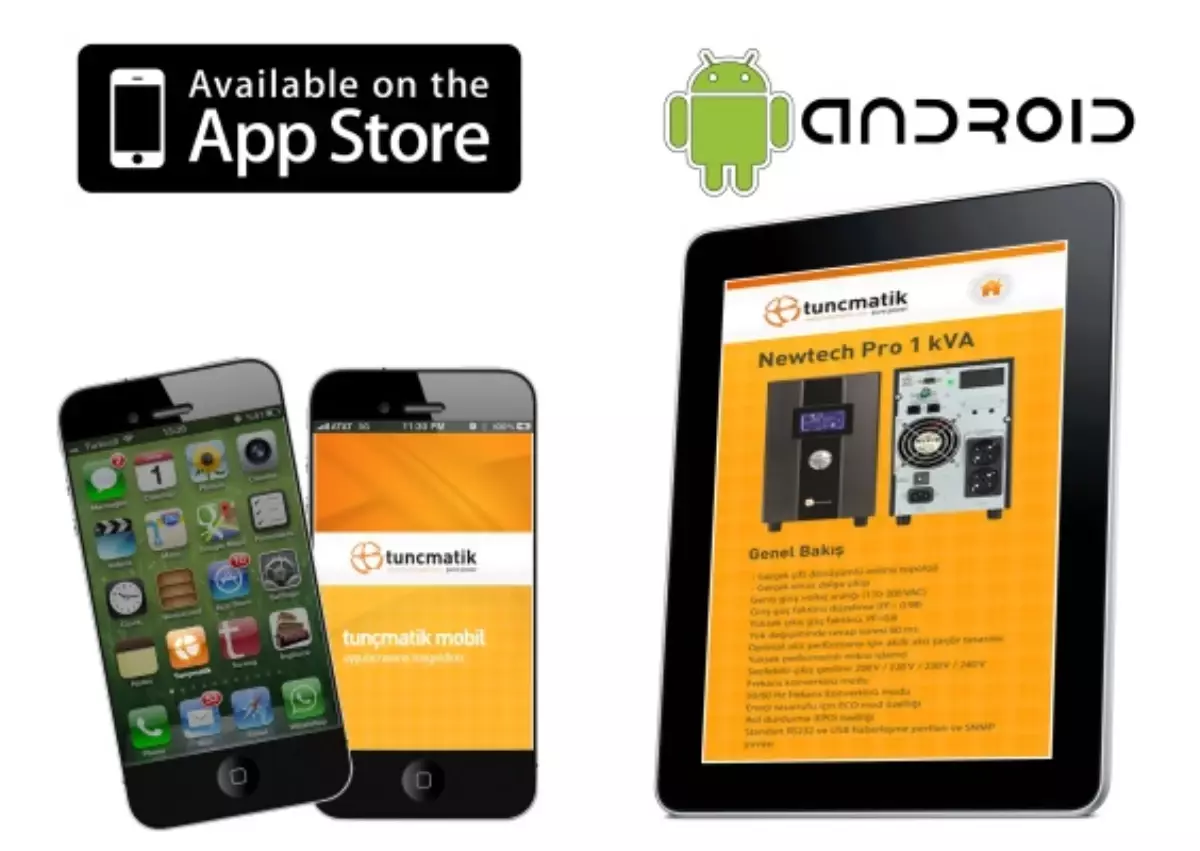 Tunçmatik Android Uygulamasını Başlatıyor