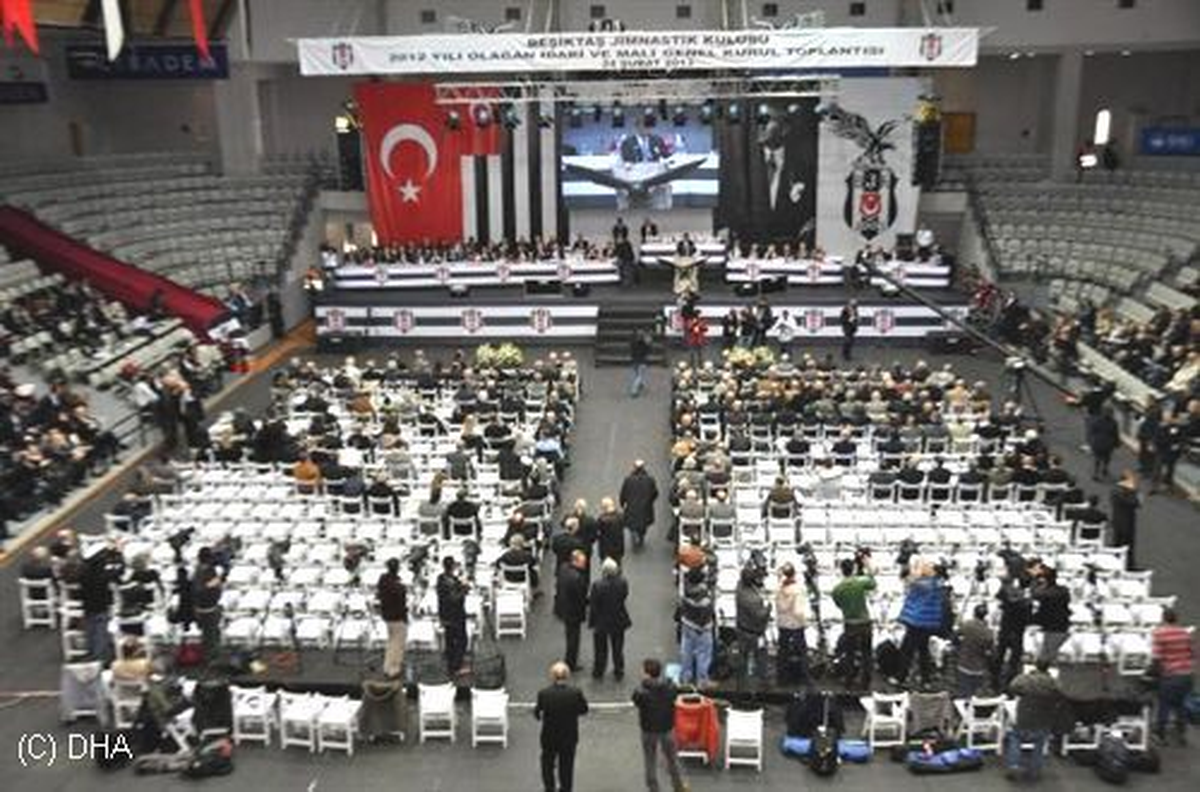 Beşiktaş Kulübü\'nün Kongresi