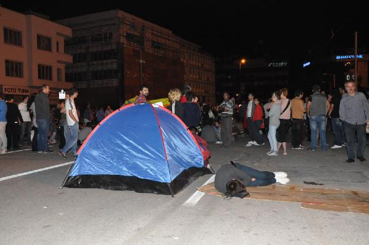 Bursa\'da Gezi Parkı Protestosuna Destek Eylemi (3)