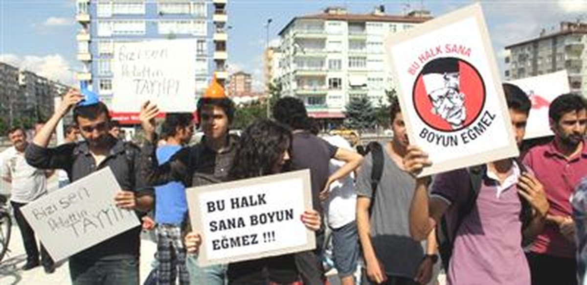 Kayseri\'de \'16 Haziran Saat 16.16\' Yürüyüşü