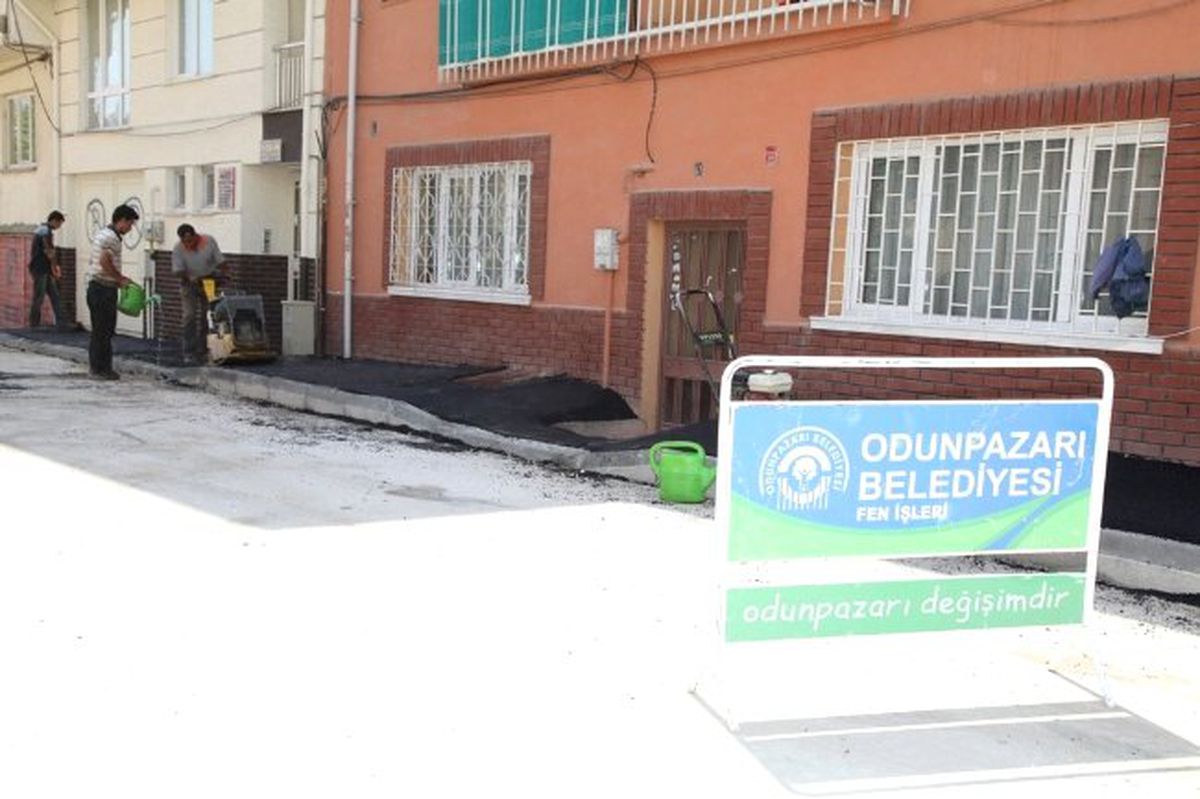 Odunpazarı Belediyesi\'nin Üst Yapı Çalışmaları