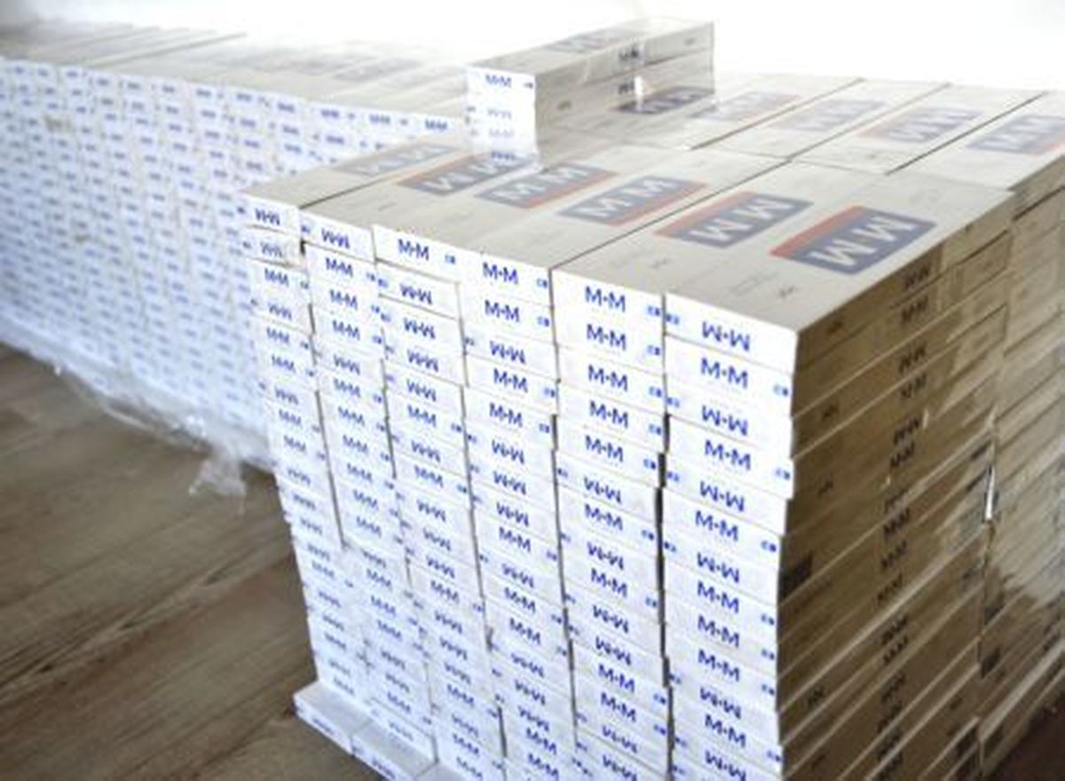 22 Bin Paket Kaçak Sigara Ele Geçirildi