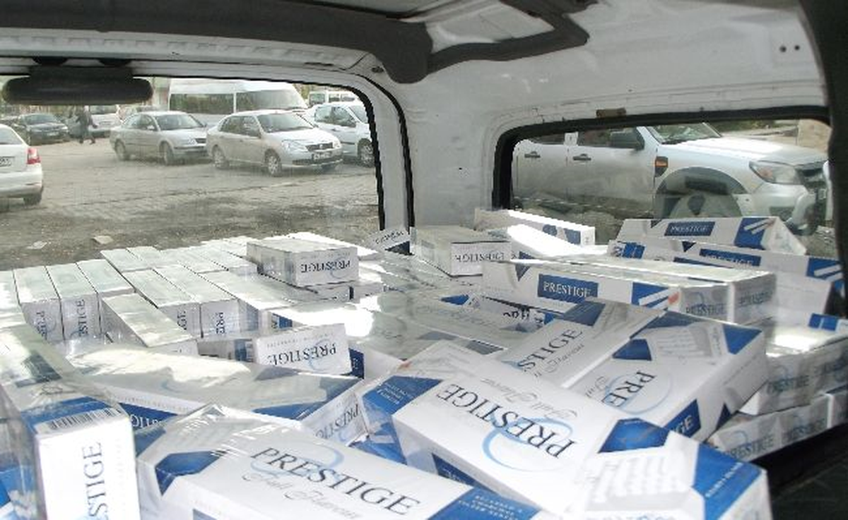 Aksaray\'da 5 Bin 500 Paket Kaçak Sigara Ele Geçirildi