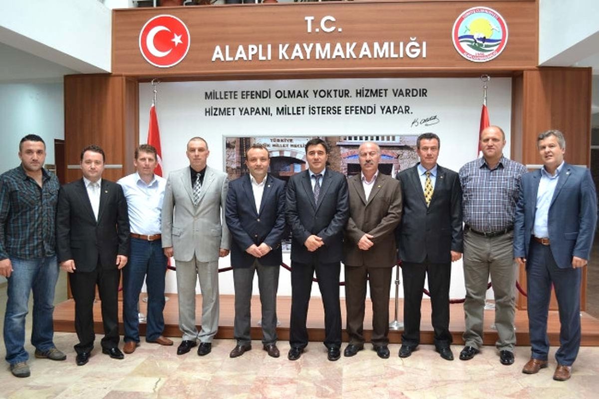 Alaplı Tso\'dan Protokol Ziyaretleri