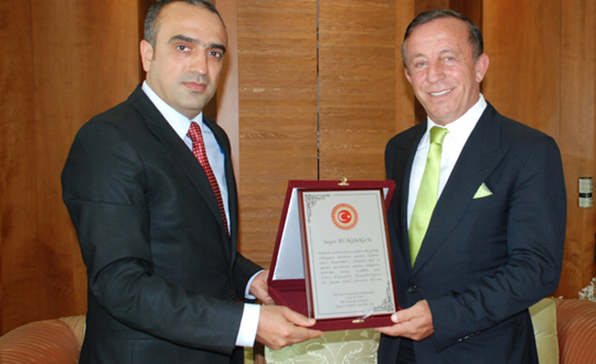 Ali Ağaoğlu Diyarbakır\'ın Fahri Hemşehrisi