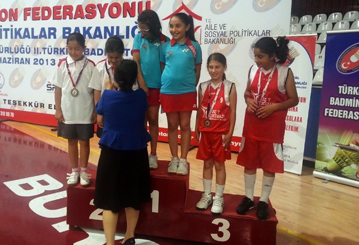 Badmintoncular, Kastamonu'ya Madalya ile Döndü