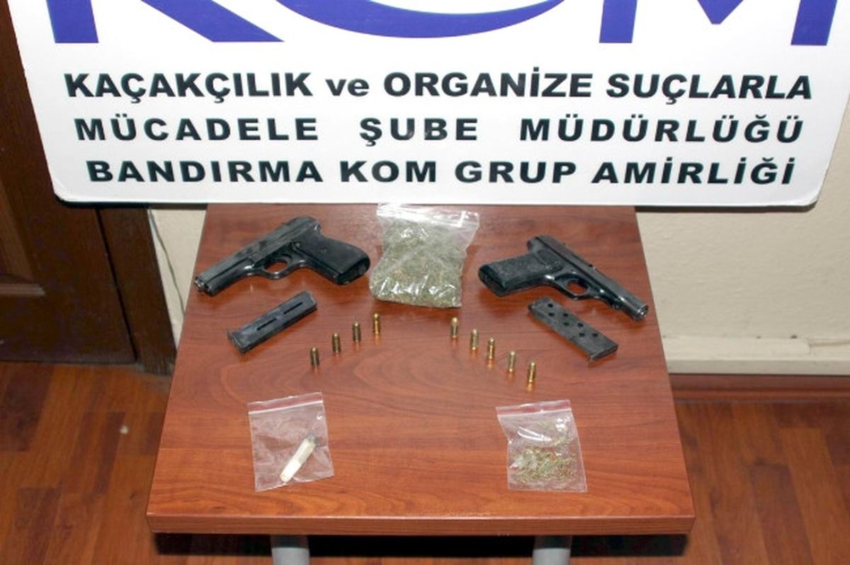 Bandırma\'da Uyuşturucu Operasyonu