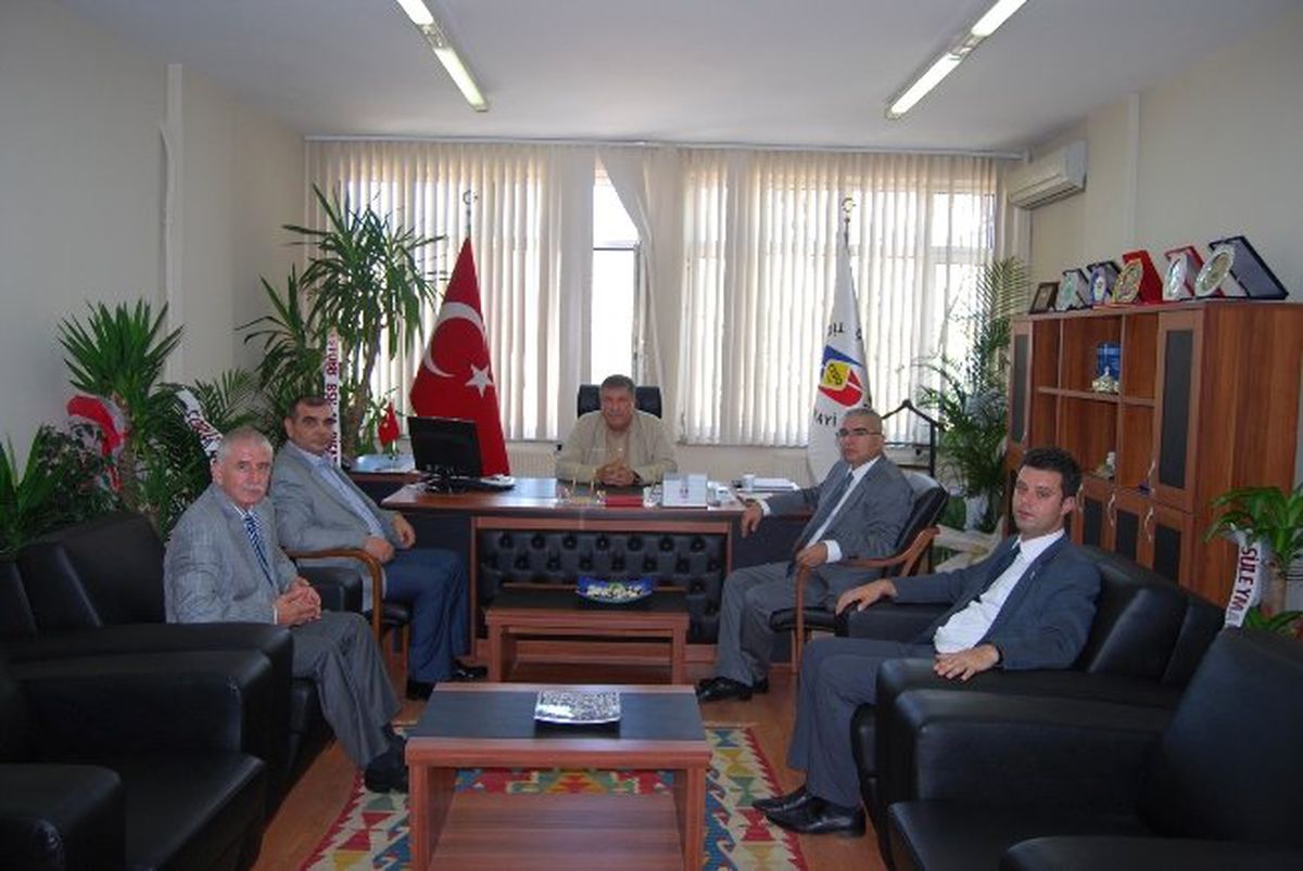 Belediye Başkanı Ünal Baysan\'dan Tso Başkanı Enis Sülün\'e Hayırlı Olsun Ziyareti