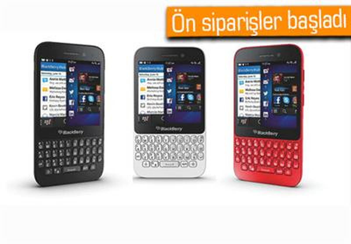 Blackberry Q5, Ön Siparişe Açıldı
