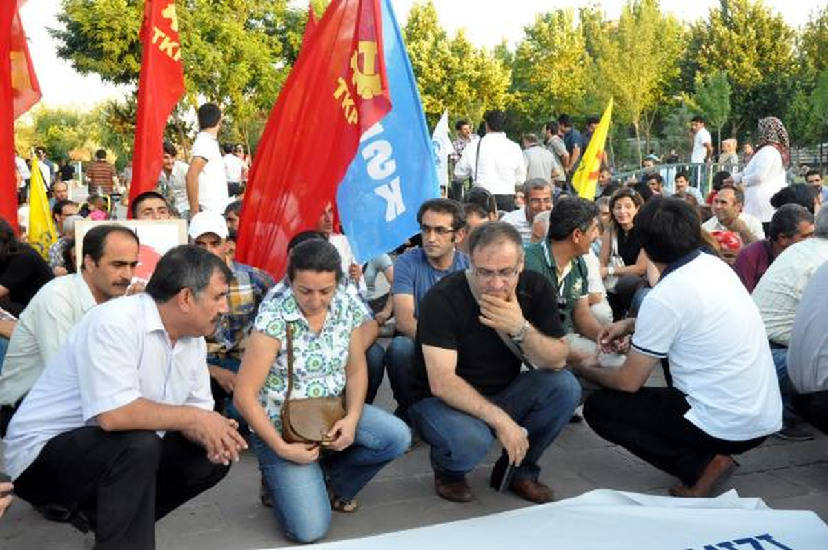 Diyarbakır'da 'Gezi' İçin Protesto Yürüyüşü