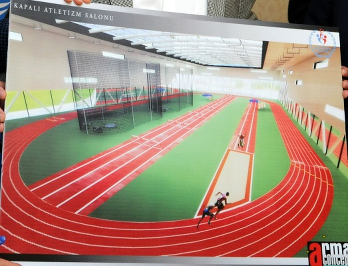Dündar'dan Kapalı Atletizm Pisti Müjdesi