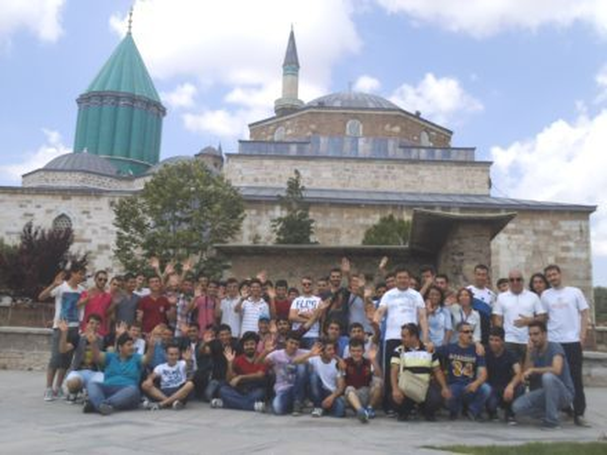 "Efeler Gençlik Treni" Konya\'da