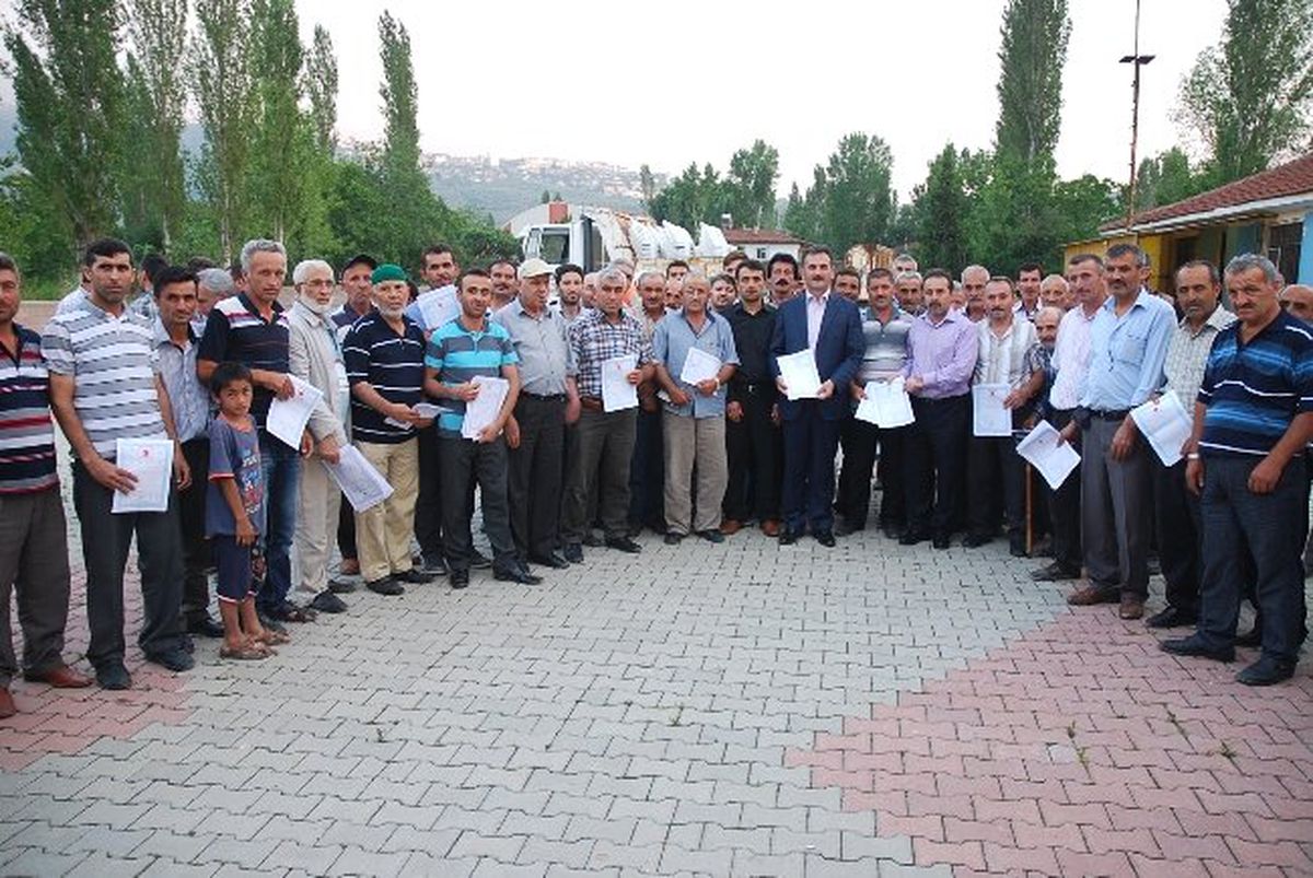 Eşref Dinçer\'de Tapu Sevinci