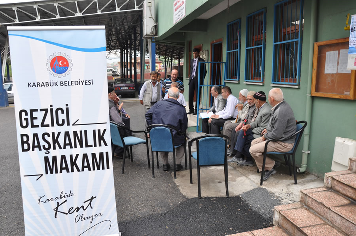 Gezici Başkanlık Ofisi Uygulaması Yeni Mahalle ile Devam Etti