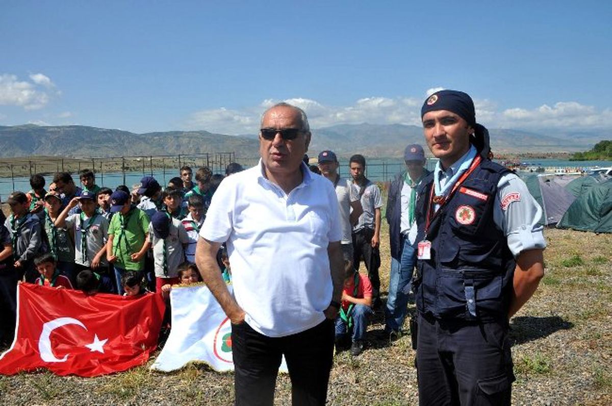 İzciler Suşehri'ne Kamp Kurdu