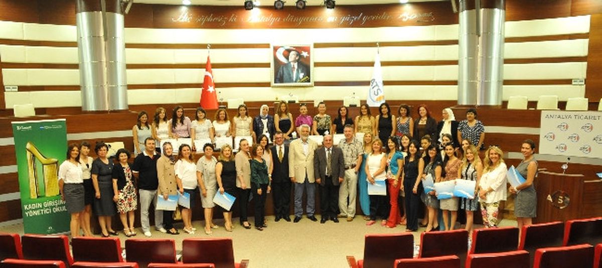 "Kadın Girişimci"Lere Sertfika