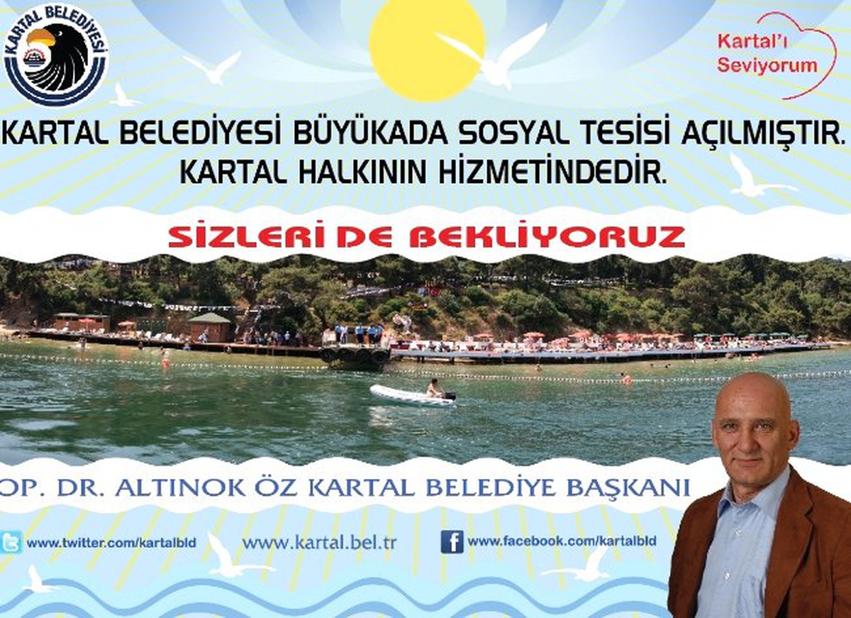 Büyükada Sosyal Tesislerinin Yaz Sezonu Açıldı