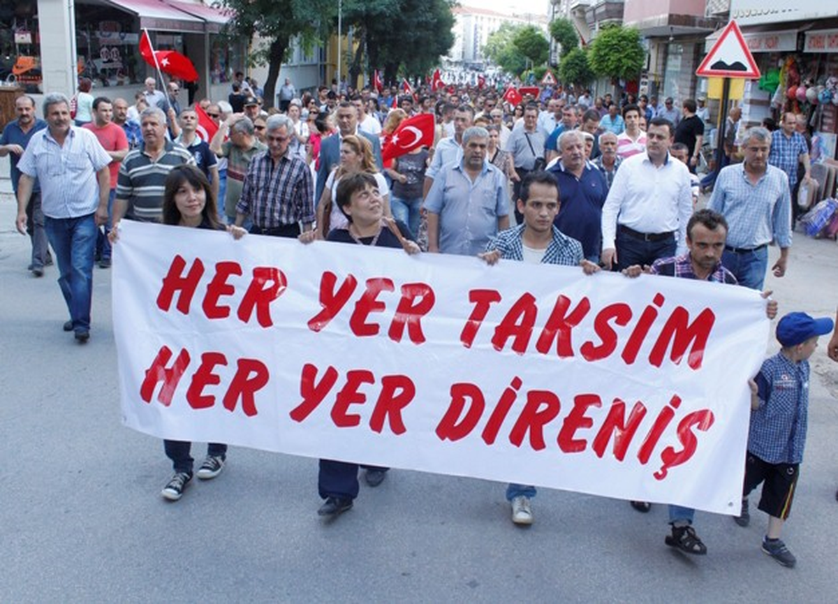 Kırklareli\'de \'Gezi Parkı\' Protestosu