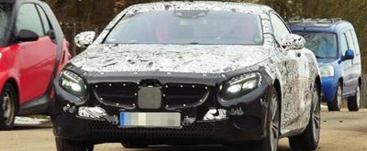 Mercedes S Coupe Kaçamadı!