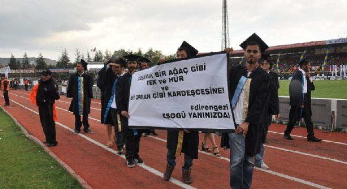 Mezuniyet Töreninde Direnişe Destek!