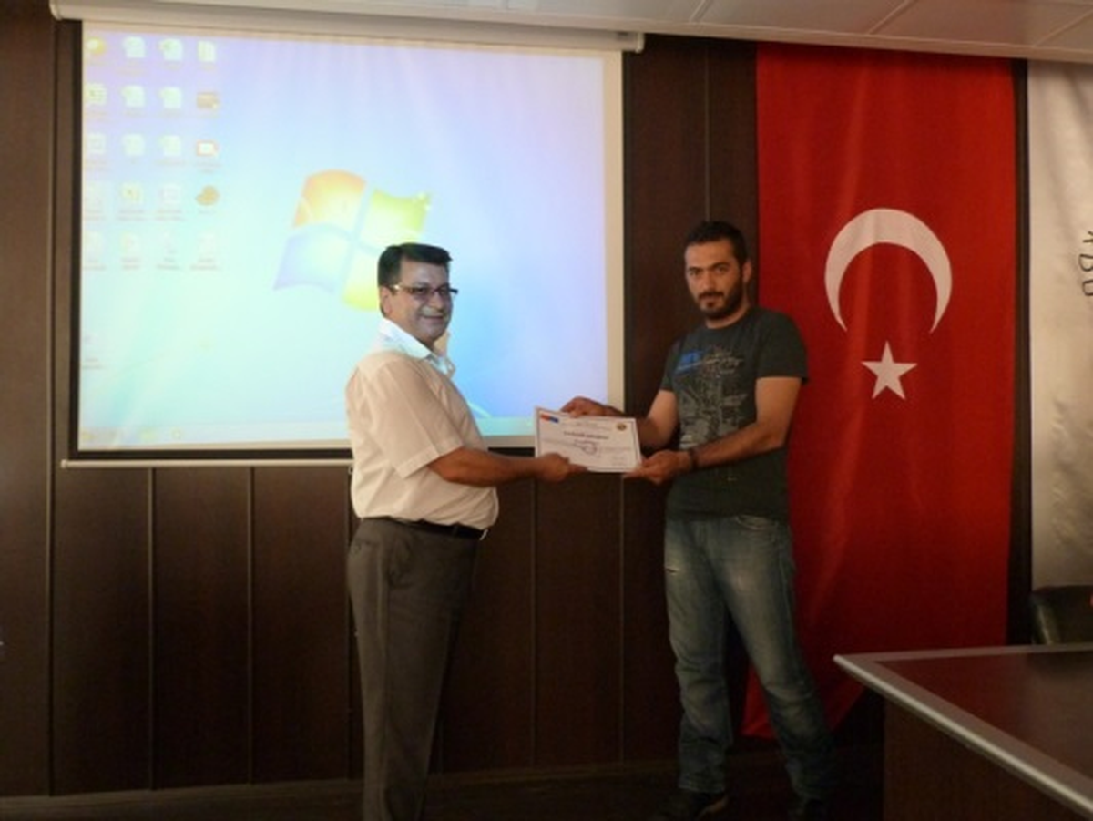 "Proje Döngüsü Yönetimi Eğitimi" Sertifika Töreni