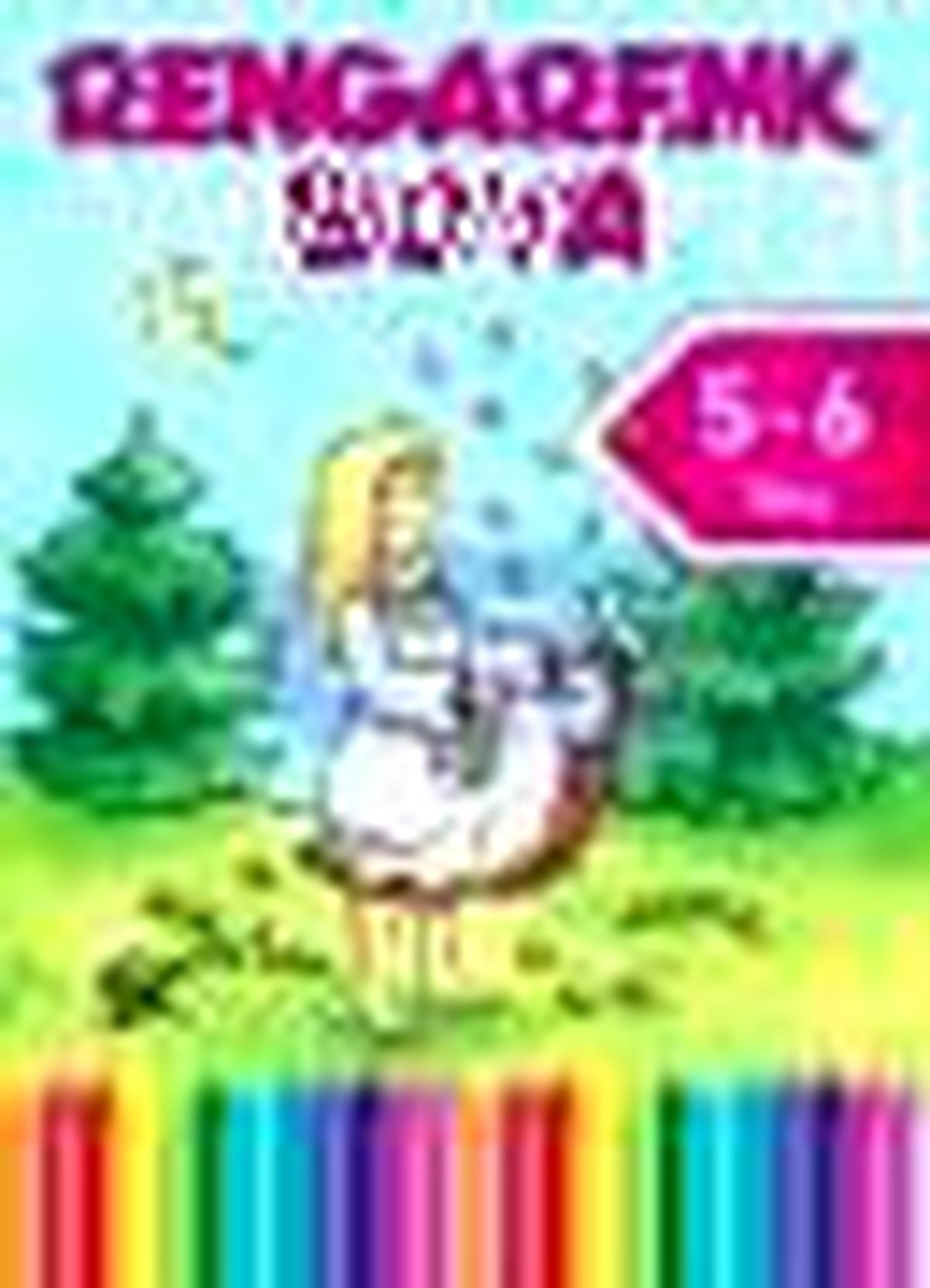 Rengarenk Boya 8. Kitap (5 - 6 Yaş) Kitabı