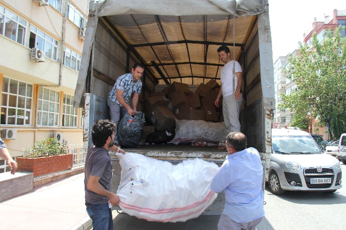 Samsun\'da 132 Bin 698 Paket Sigara İmha Edildi