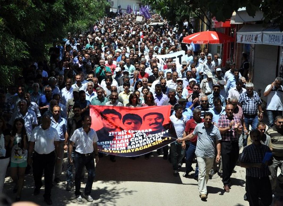 Tunceli\'de Sendikaların Eylemi