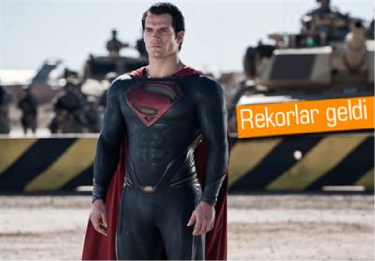 Yeni Superman Filmi Man Of Steel, Haziran Ayı Rekoru Kırdı
