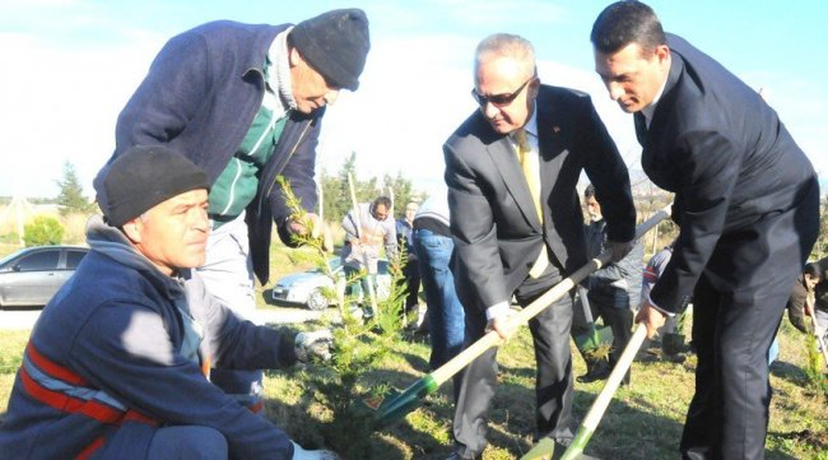 2500 Fidan Toprakla Buluşacak