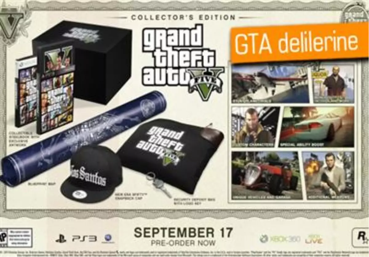 360 TL\'ye Koleksiyonluk Gta 5