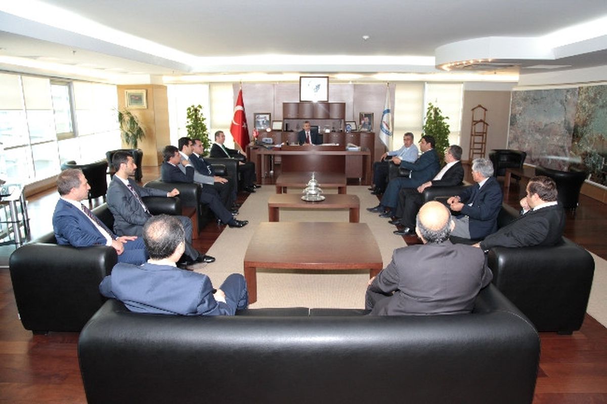 Başkan Tahmazoğlu\'na Gto\'dan İade-İ Ziyaret