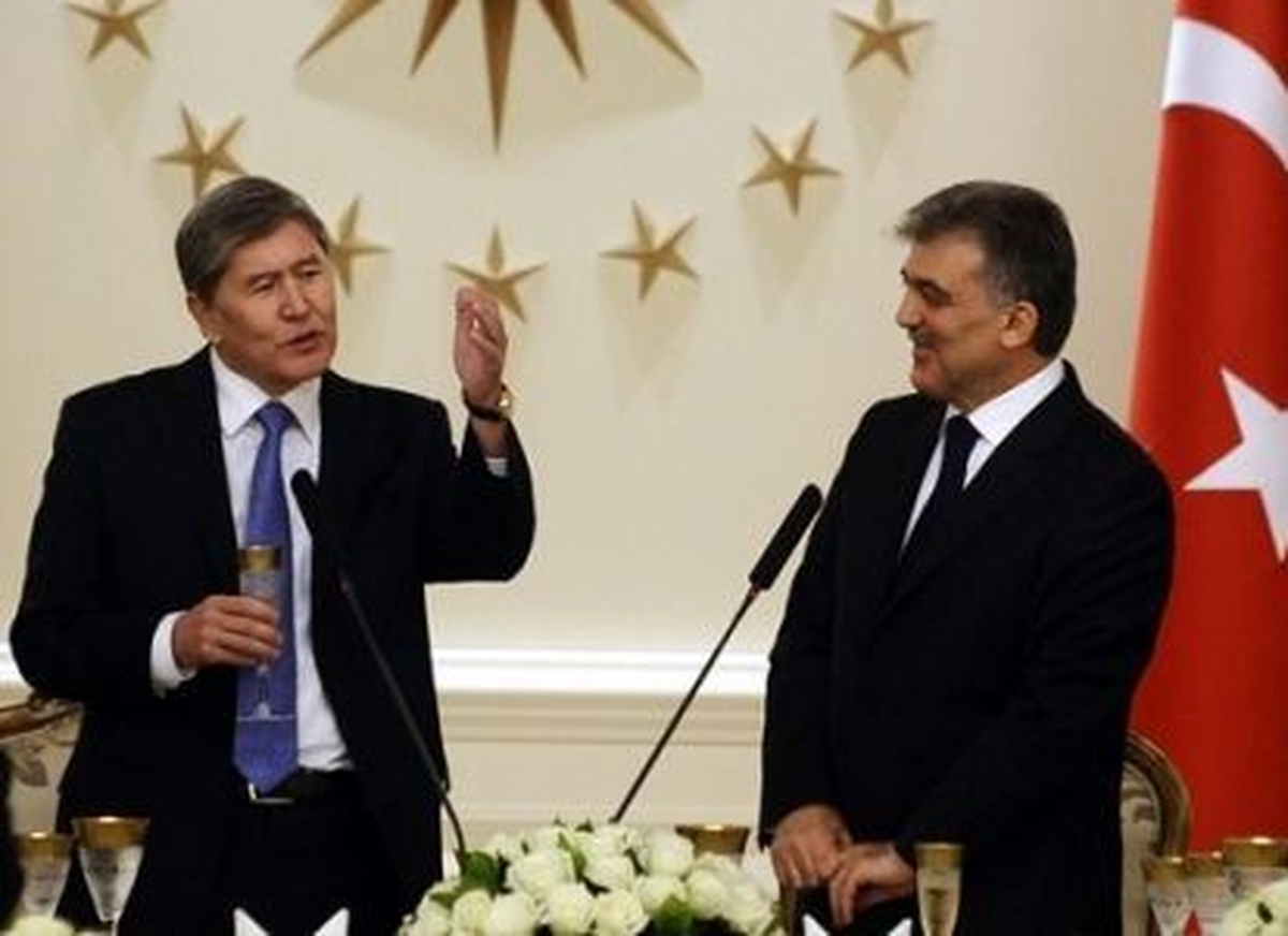 Cumhurbaşkanı Gül, Kırgızistan Cumhurbaşkanı Atambayev ile Görüştü