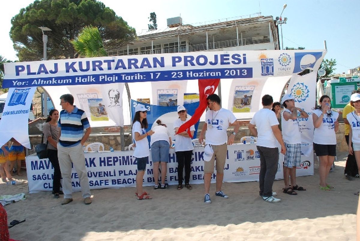 Didim\'de Plaj Kurtaran Projesi