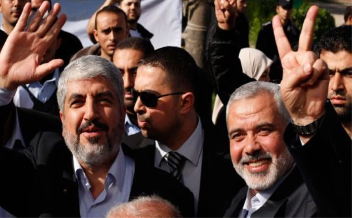 Filistin Başbakanı Haniye ve Hamas Lideri Meşal Ankara\'da