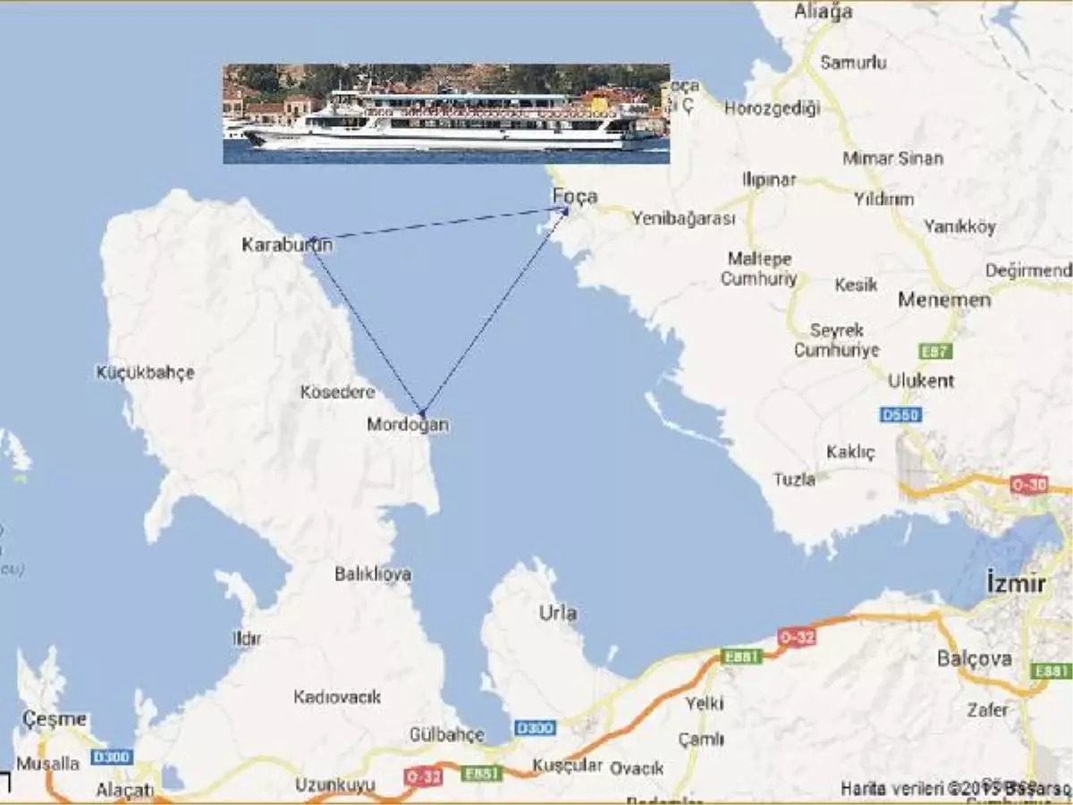 Foça-Karaburun-Mordoğan Gemi Seferleri Başladı