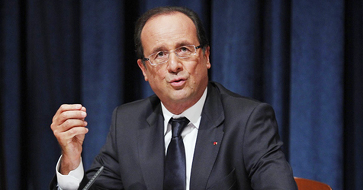 Fransa Cumhurbaşkanı Françoıs Hollande Açıklaması