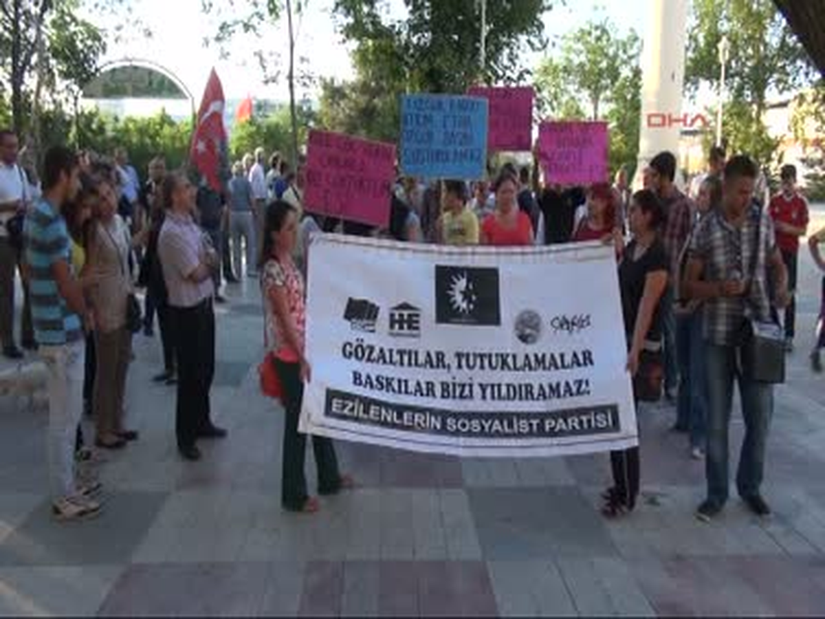Gaziantep\'te \'Gezi Parkı\' Eylemi