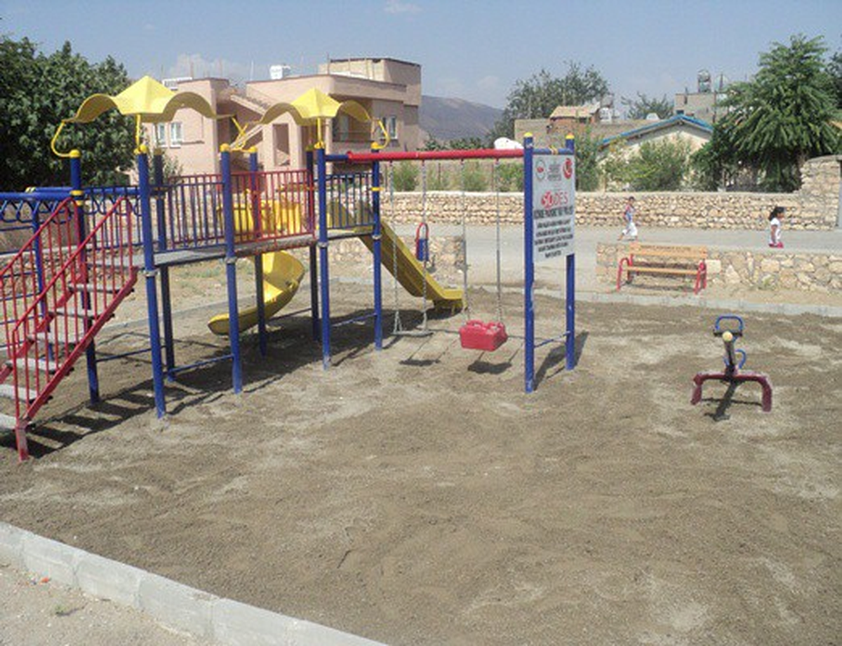 Gercüş\'ün 12 Köyüne Oyun Parkı Yaptırılacak