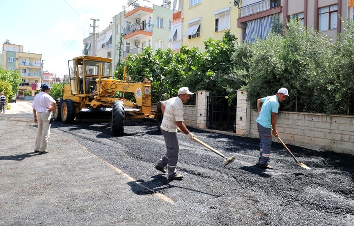 Kepez 138 Adet Otoparkı Asfaltlıyor