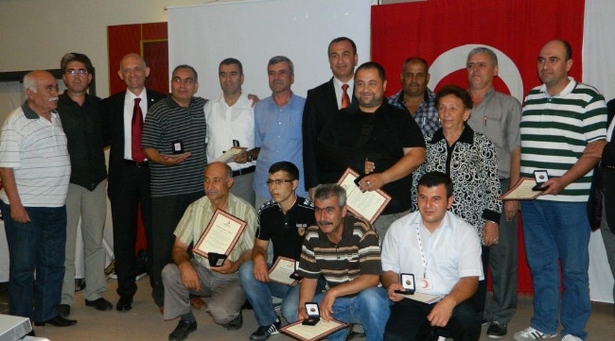 Kızılay'dan Bağışçılarına Madalya Jesti
