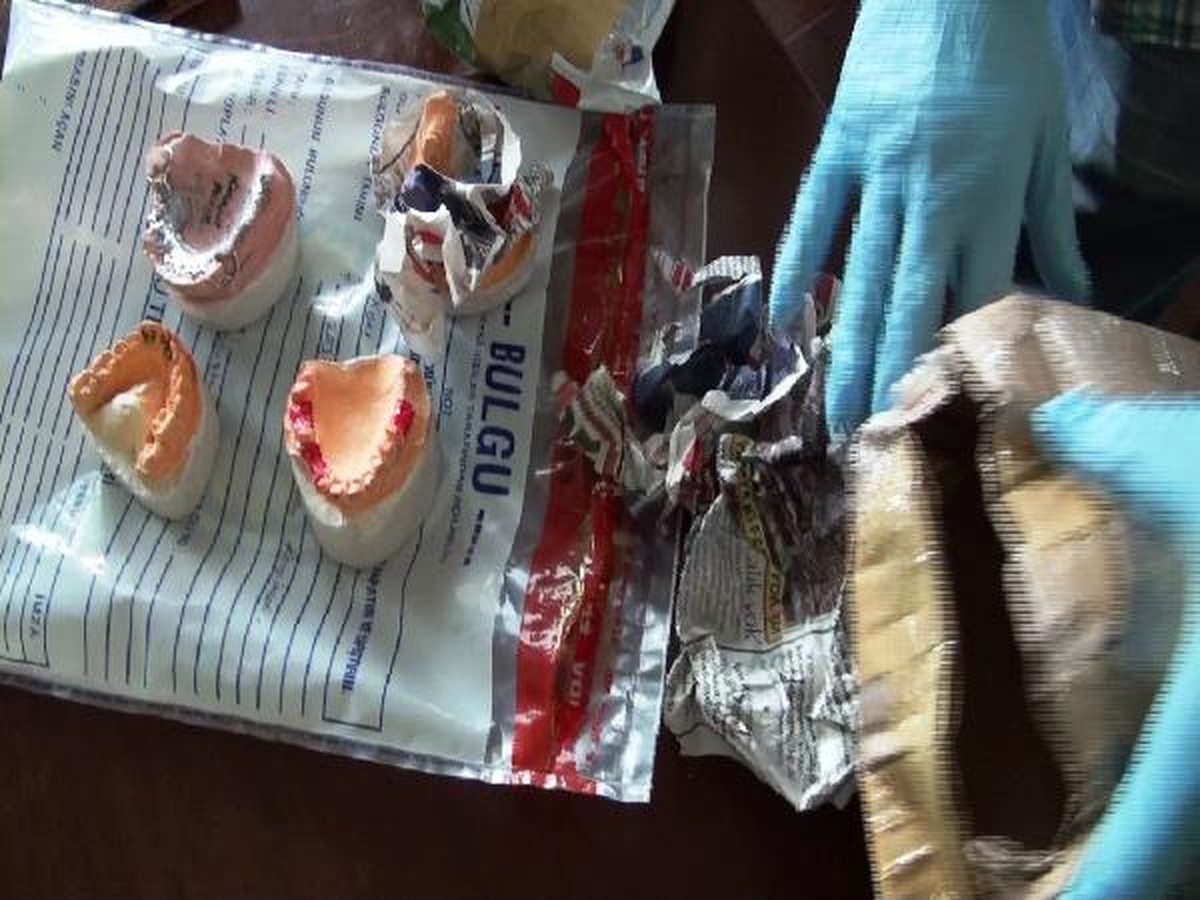 Diş Protezlerinin İçinden Esrar Çıktı