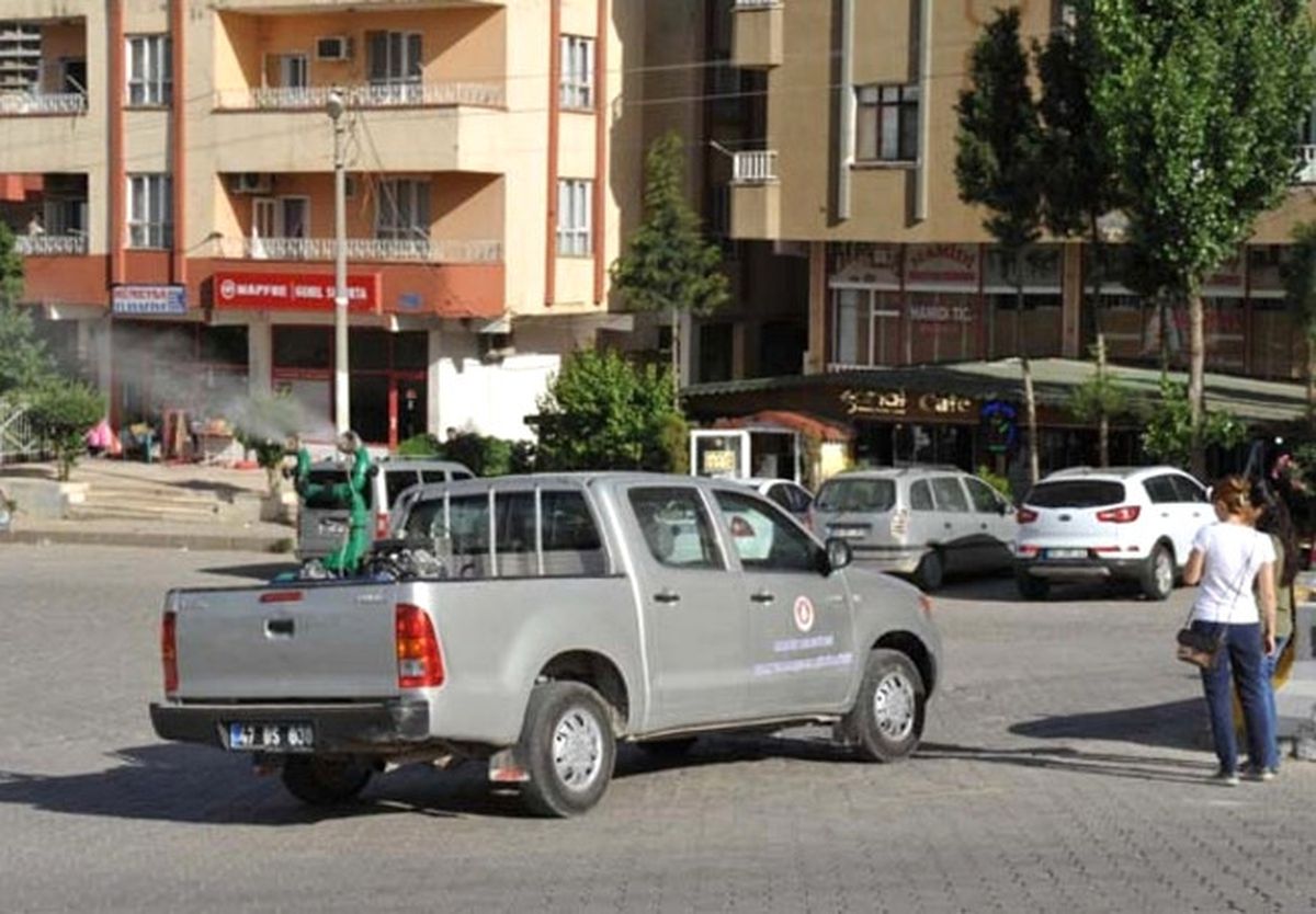 Mardin\'de Haşerelere Karşı Çalışmalar Devam Ediyor
